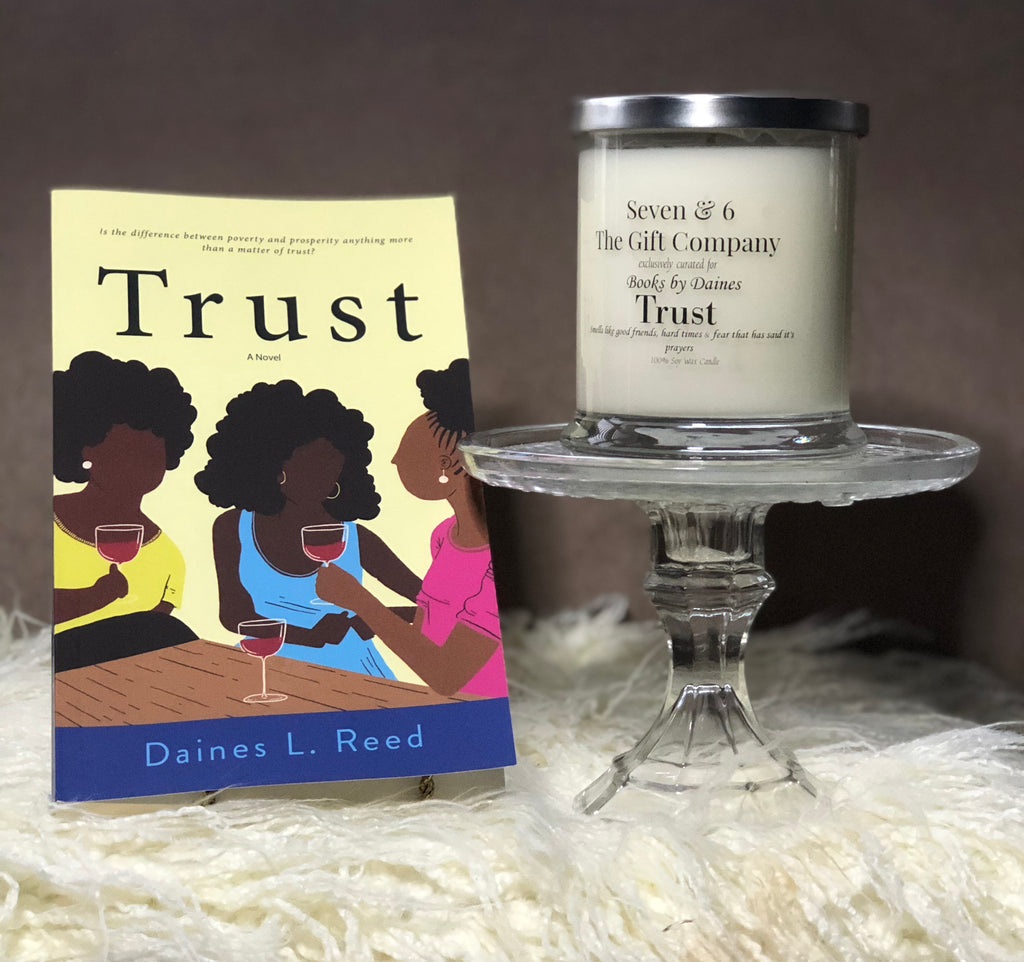 Trust Novel and Candle Gift Set
